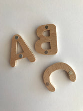 Load image into Gallery viewer, Magnetic Wooden Alphabet Letter Set
