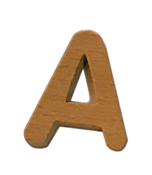 Single Magnetic Wooden Alphabet Letter