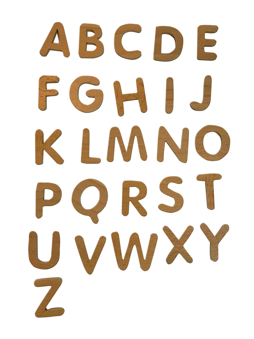 Magnetic Wooden Alphabet Letter Set